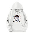 thumbnail image 3 of successthop Spooky Season Hoodies Cute Graphic Ghost Toddler Girls Boys Long Sleeve Winter Fall Pullover Sizes 5-15, 3 of 3
