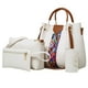 thumbnail image 1 of Qarigey Bolsos elegantes de cuero para cada ocasión Bolso de mensajero funcional y de moda Bolso de hombro Bolsas de mensajero y de hombro blanco, 1 of 6