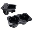 thumbnail image 3 of For BMW E46 323i 325i 328i 330i M3 Carbon Fiber Black Cup Holder W/ Coin Holder, 3 of 4