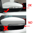 thumbnail image 3 of Gloss Black-Fit For VW Passat B7 CC Scirocco Jetta MK6 Car Rearview Mirror Cover Add on Beetle CC Eos Car Styling Side Wing Mirror Cover Cap, 3 of 7