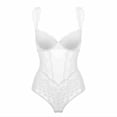 thumbnail image 2 of Traje de baño de una pieza semitransparente de encaje sexy y seductor personalizado para mujer, 2 of 4