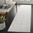 thumbnail image 2 of SAFAVIEH Rumi Janie Abstract Polyester Shag Runner Rug, Ivory/Light Beige, 2'2" x 8', 2 of 7