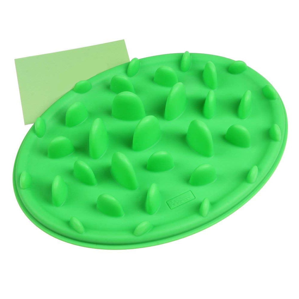 Silicone Dog Food Mat Slow Eating Pet Feeding Mat Placemat ...