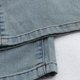 thumbnail image 5 of Cowsor Girls Baggy Jeans Distressed Denim Pants Elastic Waist Wide Leg Jeans for Girls Kids Loose, 5 of 7