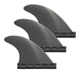 thumbnail image 2 of UP100 Ensemble de 3 Ailettes pour Planche de Surf Compatible avec Futures G5 Base Box Longboard Surf Board (Noir), 2 of 4