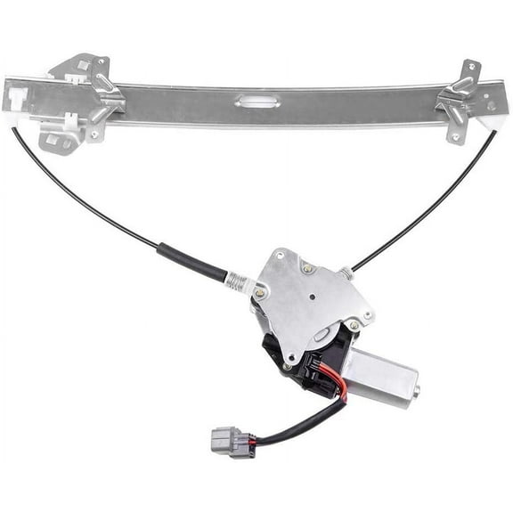 CCIYU Power Window Regulator with Motor Assembly Front Left Drivers Side Replacement fit for 2003-2007 For Honda For Accord 4 Door Sedan 72250SDAA02 741-306
