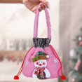 thumbnail image 3 of Holiday Party Celebration Bags with Secure Drawstring Closure for Festive Wrapping and, 3 of 6