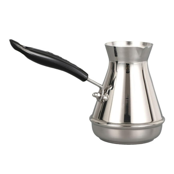 Stainless Steel Turkish Coffee / Long Handle Easy to Clean Hobs 500ml