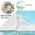 thumbnail image 2 of Dish Drying Mat Seastars Conch on Beach Kitchen Mats Microfiber Counter Absorbent Dish Pad Drainer Rack 18"x24", 2 of 7