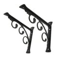 thumbnail image 3 of 2Pcs Reinforced Shelf Bracket Supporter Wall Bracket Heavy Duty High Load Strong , 20x15cm, 3 of 5