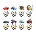 thumbnail image 6 of Cars Theme Birthday Party Decorate Supplies Set, Balloons Banner Cake Toppers, 6 of 8