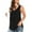 Black, variant on Tbopshirt Womens Tank Top Women Fashion Summer Sleeveless Solid Color Light Loose Ventilation T-Shirt