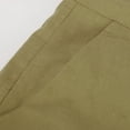 thumbnail image 5 of Wyobmus Men's Sweatpants Casual Cotton Linen Sweatpants Drawstring Elastic Waist Solid Open Bottom Pants Khaki, 5 of 5