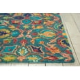 thumbnail image 4 of Nourison Vivid Floral Bohemian Teal 5' x 7'6" Area Rug, (5' x 8'), 4 of 6