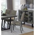 thumbnail image 2 of Topline Home Furnishings Ensemble de salle à manger 7 pièces gris moderne, 2 of 4