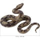 thumbnail image 2 of Juguete de serpiente de goma falsa de simulación, modelo de pitón, accesorios de broma espeluznantes para jardín, 2 of 5