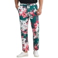 thumbnail image 1 of INSPIRE CHIC Pantalon Habillé Imprimé Floral pour Hommes Jambe Droite devant Plat Motif Floral, 1 of 6