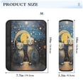 thumbnail image 6 of ALAZA Cat Polka Dots on Nighte Car Seat Belt Adjuster Neck Covers Shoulder Cushions Pads S, 6 of 8