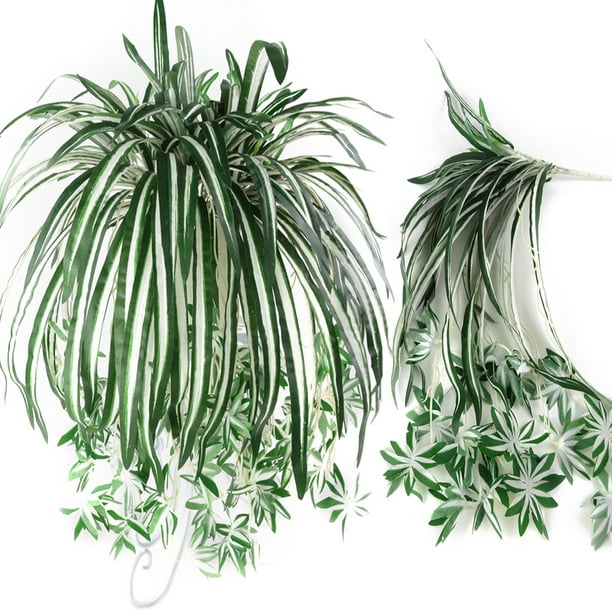 Panier à suspendre Plante artificielle Chlorophytum