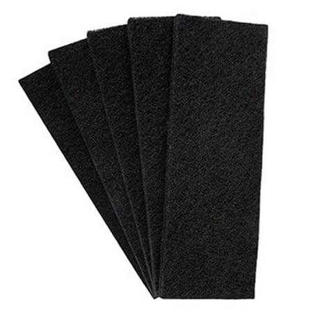 

PUREOY 5Pcs Ceiling Fan Blade Filters Activated Carbon Air Filters Reliable Simple Installation Ceiling Fan Air Purifier Pads Accessories