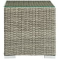 thumbnail image 3 of Modway Repose Outdoor Patio Side Table in Light Gray, 3 of 3