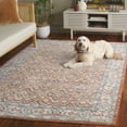 thumbnail image 3 of SAFAVIEH Avalon Jillian Floral Polyester Area Rug, Rust/Gray, 9' x 12', 3 of 8