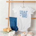thumbnail image 4 of US Air Force USAF Bro Brother Bodysuit Jumper Boys Infant Baby Brisco Brands 12M, 4 of 6