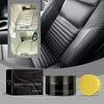 thumbnail image 4 of Leather Cleaner Paste | Deep Nourishing Protection for Car Furniture Bags | Restores Shine Softness | Reduces Wear | 100g Jar + Application Sponge, 4 of 9