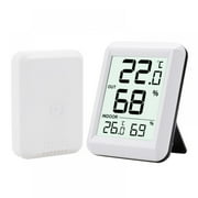 DA BOOM Indoor Thermometer , Humidity Gauge Room Thermometer for Home, Digital Hygrometer, Accurate Temperature Humidity Monitor Meter for House, Office, Greenhouse