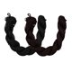 thumbnail image 1 of 60 Metros 1 Mm Cordones de Hilo de Nailon Cordón de Ajuste Cordón Hilo de Bricolaje Hilo Kumihimo Artesanía Marrón Y Negro Soledad Cordón trenzado de nailon, 1 of 10