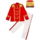 thumbnail image 5 of Disfraz de equipo de trompeta de tambor para niños, disfraz principal, Top con pantalones, conjunto de gorra, uniforme de guardia de Honor para niños, trajes de actuación de banda de marcha, 5 of 5
