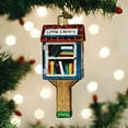 thumbnail image 2 of Old World Christmas Ornaments Little Library Glass Blown Ornaments for Christmas Tree, 2 of 5