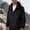 Black, variant on Fall Outerwear Jackets for Men Women Plus Size, Adjustable Cuffed Sleeve, Full Zip, Drawstring Lightweight Hooded Jackets for Travel, Running, Hiking Windbreaker Rain Coats with Pockets