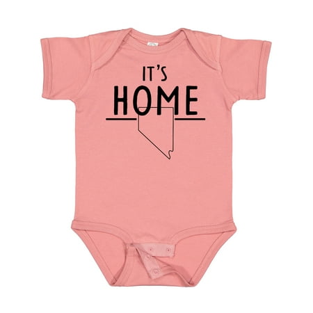 

Inktastic It s Home- State of Nevada Outline Gift Baby Boy or Baby Girl Bodysuit