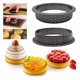 thumbnail image 2 of 1pc, Cake Mold Ring, Plastic Perforated Mousse Cake Ring, Cookie Cutters, Pancake Molds, Baking Tools, Kitchen Gadgets, Kitchen Accessories, Home Kitchen Items, Multiple Sizes And Shapes Optional, 2 of 5