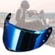 thumbnail image 1 of Visera de casco con lente protectora, fácil de instalar y antiarañazos para LS2 Aurora azul, 1 of 8