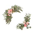 thumbnail image 3 of 2 piezas de arco de boda, flores, centro de mesa, guirnaldas, guirnalda floral decorativa Rosa, 3 of 9