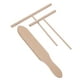 thumbnail image 5 of Kit de 3 espátulas y espátulas para crepes, de madera, para untar panqueques, espátula para crepes, raspador en forma de T, herramienta para untar, 5 of 7