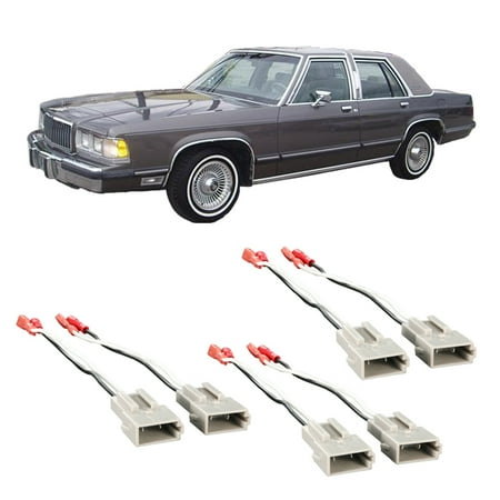 89 Ford Factory Stereo Wire Harnes - Fuse & Wiring Diagram