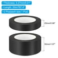 thumbnail image 2 of Uxcell 22 Yard Bookbinding Tape, 2 Roll Cloth Bookbinding Repair Tape Book Binding Tape Self Adhesive, Black, 2 of 5
