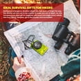 thumbnail image 3 of Multifunctional Compass North Compass Acrylic Compass Map Ruler Orienteering Compass Backpacking Compass Hiking Compass - Senior Scout Compass Camping Navigation - Scout Compass For Kids - Professional Field Compass For Map Reading, 3 of 5