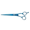 thumbnail image 1 of MPP 5200 Blue Titanium Professional Grooming Straight Shears Choose Size of Full Set (8.5 Inches), 1 of 1