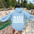 thumbnail image 2 of WEAIXIMIUNG Chandails en Molleton à Col Rond pour Femmes Automne Sweat à Capuche pour Femmes, 2 of 5