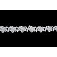 thumbnail image 2 of Lily 3/4 inches White and Ivory Bridal Sewing Notion Venice Lace Trim By Yard, 2 of 2