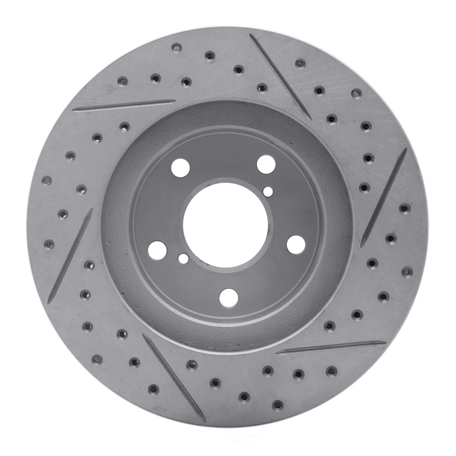 Dynamic Friction Company 830-13007L DFC Geoperformance Rotor - Drilled and Slotted