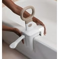 thumbnail image 2 of Moen DN7175 Bath Safety Furniture Bathroom Safety Adjustable Tub Mounted Hand Grip, Glacier, 2 of 7