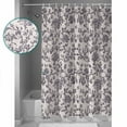 thumbnail image 3 of Spring Flowers Shower Curtains for Bathroom Waterproof Fabric Bath Curtains Decor Bath Tub Curtain Farmhouse Purple Pastoral Floral Leaf Decorative Shower Curtain Sets with 12 Hooks, 72x72 Inch, 3 of 6