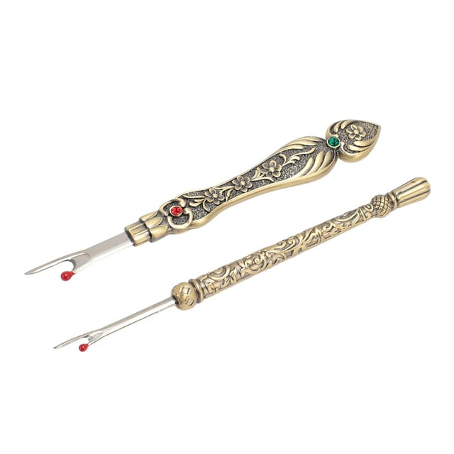 Retro Seam Remover, Quick Removal Metal Hand Stitch Remover with Vintage Design Retro Seam Remover for Needlework Leatherwork DIY Crafts