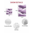 thumbnail image 7 of Purple Ombre Kitchen Dish Towels for Drying Dishes Set of 3, Modern Geometric Moire Abstract Art Waffle Weave Microfiber Hand Tea Bathroom Towels Quick Dry & Absorbent Towel 15.7x23.6, 7 of 7