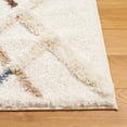 thumbnail image 3 of Safavieh Hi-Lo Greta Diamond Shag Area Rug, Light Beige/Beige, 4' x 6', 3 of 10